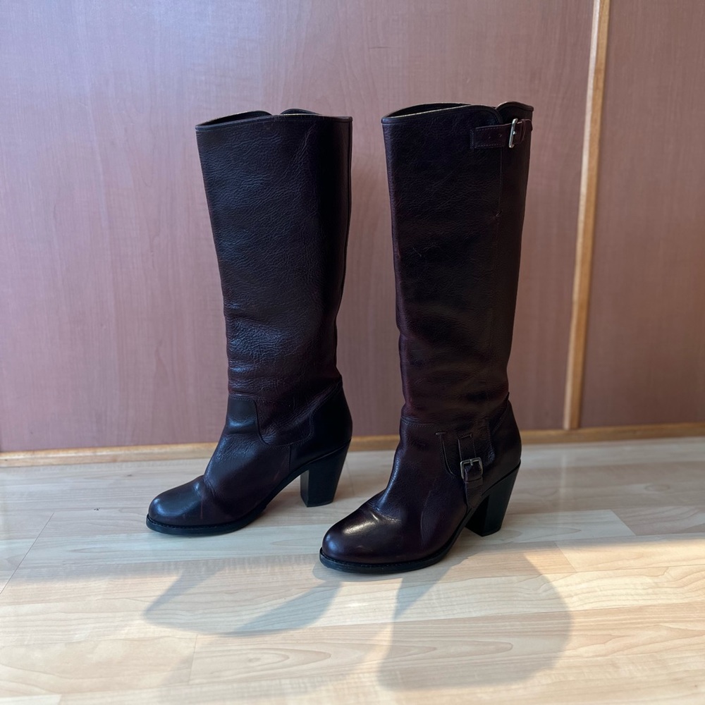 Ariat red heeled boots